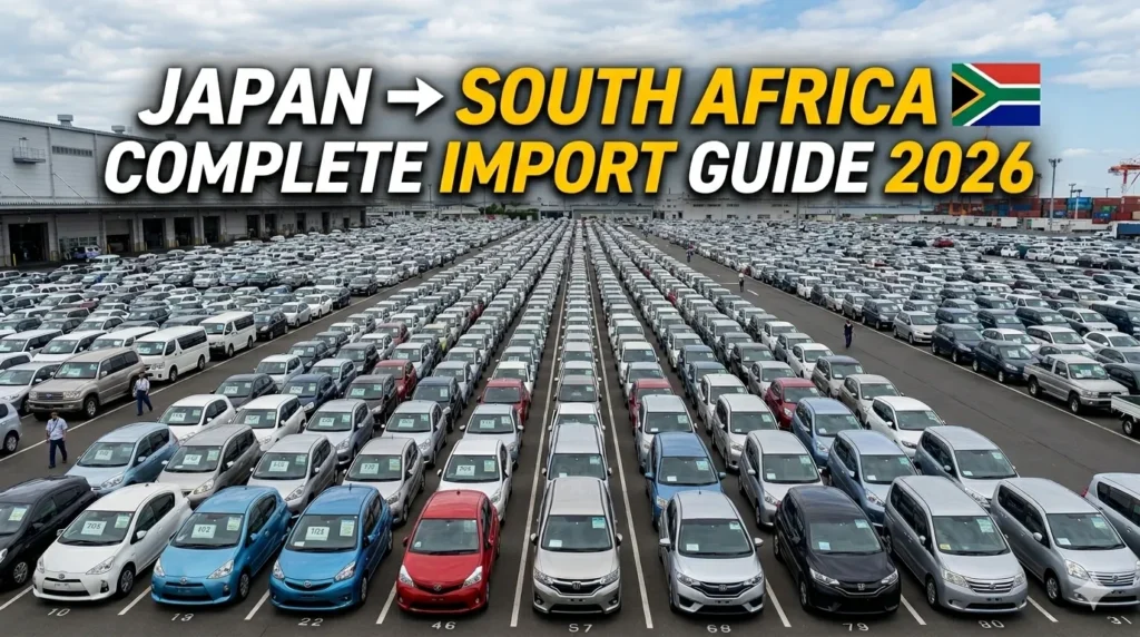 Import Car Japan to South Afica - BCFJ